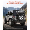 image:imageVEVOR Spare Tire Cargo Basket for 3040 Inch Tires Fit for 19762024 Jeep Wrangler JK JL TJ YJ CJ 80 lbs Load Capacity Utility Cargo Basket Rack Storage Tray Replacement NoDrill Installation