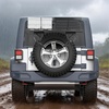 image:imageVEVOR Spare Tire Cargo Basket for 3040 Inch Tires Fit for 19762024 Jeep Wrangler JK JL TJ YJ CJ 80 lbs Load Capacity Utility Cargo Basket Rack Storage Tray Replacement NoDrill Installation