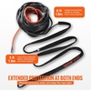 image:imageVEVOR Synthetic Winch Rope 12 Inch x 92 Feet 32000 lbs Synthetic Winch Line Cable Rope with Protective Sleeve  Forged Winch Hook  Pull Strap Universal Fit for SUV Large OffRoad Vehicle Truck38  100 FT