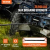 image:imageVEVOR Synthetic Winch Rope 12 Inch x 92 Feet 32000 lbs Synthetic Winch Line Cable Rope with Protective Sleeve  Forged Winch Hook  Pull Strap Universal Fit for SUV Large OffRoad Vehicle Truck38  100 FT