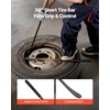 image:imageVEVOR Tire Bars 382in 30in Tire Mount and Demount Iron Bar Heavy Duty Alloy Steel Changing Tools for Truck Semi Truck OffRoad Vehicle Bus Tractor 2 PCS Black382 x 24 x 16 in