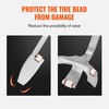 image:imageVEVOR Tire Mount Demount Tool 225 to 245 Tire Changer Steel Bead Breaker Extra Bead Holder Tubeless Truck Manual Tire Changing Tools for Car RepairingRedYellow