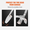 image:imageVEVOR Tire Mount Demount Tool 225 to 245 Tire Changer Steel Bead Breaker Extra Bead Holder Tubeless Truck Manual Tire Changing Tools for Car RepairingRedOrange