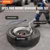 image:imageVEVOR Tire Mount Demount Tool 225 to 245 Tire Changer Steel Bead Breaker Extra Bead Holder Tubeless Truck Manual Tire Changing Tools for Car RepairingRedBlue