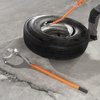 image:imageVEVOR Tire Mount Demount Tool 225 to 245 Tire Changer Steel Bead Breaker Extra Bead Holder Tubeless Truck Manual Tire Changing Tools for Car RepairingRedOrange