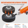 image:imageVEVOR Tire Seater 21 Gal8 L Air Tire Blaster 120 PSI Handheld Portable Tire Inflator Tool 85116 PSI Operating Pressure for Tractor Truck ATV Car and Automobile Repair21 Gal8L