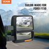 image:imageVEVOR Towing Mirrors Fit for 20042014 Ford F150 Power Heated LED Turn Signal Puddle Light Tow Mirrors Manual Controlling Telescoping Folding Black20042014