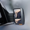 image:imageVEVOR Towing Mirrors Fit for 20042014 Ford F150 Power Heated LED Turn Signal Puddle Light Tow Mirrors Manual Controlling Telescoping Folding Black20042014