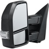 image:imageVEVOR Towing Mirrors Fit for 20042014 Ford F150 Power Heated LED Turn Signal Puddle Light Tow Mirrors Manual Controlling Telescoping Folding Black20152018
