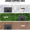 image:imageVEVOR Trailer Jack Block 6000 lbs Capacity per RV Leveling Block Polypropylene RV Camper Stabilizer Blocks RV Travel Accessories Use for Any Tongue Jack Post Foot 5th Wheels 4Pack