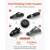 image:imageVEVOR Trailer Lock Fits 2 amp 2516Inch Bulldog Trailer Couplers Heavy Duty Hitch Lock with 3 Keys Secures Security Chains CorrisionResistant AntiTheft RV Trailer Locks for RV Trailer Boat453 x 886 in