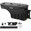 image:imageVEVOR Truck Bed Storage Box Lockable Lid Waterproof ABS Wheel Well Tool Box 66 Gal20 L Compatible with Chevrolet Silverado 1500 GMC Sierra 1500 20192020 Driver Side BlackPassenger Side