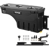 image:imageVEVOR Truck Bed Storage Box Lockable Lid Waterproof ABS Wheel Well Tool Box 66 Gal20 L Compatible with Chevrolet Silverado 1500 GMC Sierra 1500 20192020 Driver Side BlackPassenger Side