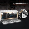 image:imageVEVOR Underbody Truck Box 301416 Pickup Storage Box Heavy Duty Aluminum Diamond Plate Tool Box with Lock and Keys Waterproof Trailer Storage Box with THandle Latch for Truck Van TrailerSilver