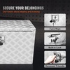 image:imageVEVOR Underbody Truck Box 301416 Pickup Storage Box Heavy Duty Aluminum Diamond Plate Tool Box with Lock and Keys Waterproof Trailer Storage Box with THandle Latch for Truck Van TrailerSilver