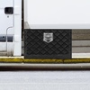image:imageVEVOR Underbody Truck Box 301416 Pickup Storage Box Heavy Duty Aluminum Diamond Plate Tool Box with Lock and Keys Waterproof Trailer Storage Box with THandle Latch for Truck Van TrailerBlack