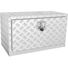 image:imageVEVOR Underbody Truck Box 301416 Pickup Storage Box Heavy Duty Aluminum Diamond Plate Tool Box with Lock and Keys Waterproof Trailer Storage Box with THandle Latch for Truck Van TrailerSilver
