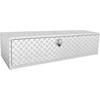 image:imageVEVOR Underbody Truck Box 301416 Pickup Storage Box Heavy Duty Aluminum Diamond Plate Tool Box with Lock and Keys Waterproof Trailer Storage Box with THandle Latch for Truck Van TrailerSilver