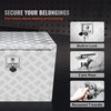 image:imageVEVOR Underbody Truck Box 301416 Pickup Storage Box Heavy Duty Aluminum Diamond Plate Tool Box with Lock and Keys Waterproof Trailer Storage Box with THandle Latch for Truck Van TrailerSilver