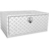 image:imageVEVOR Underbody Truck Box 301416 Pickup Storage Box Heavy Duty Aluminum Diamond Plate Tool Box with Lock and Keys Waterproof Trailer Storage Box with THandle Latch for Truck Van TrailerSilver