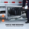 image:imageVEVOR Underbody Truck Box 301416 Pickup Storage Box Heavy Duty Aluminum Diamond Plate Tool Box with Lock and Keys Waterproof Trailer Storage Box with THandle Latch for Truck Van TrailerSilver