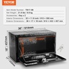 image:imageVEVOR Underbody Truck Box 301416 Pickup Storage Box Heavy Duty Aluminum Diamond Plate Tool Box with Lock and Keys Waterproof Trailer Storage Box with THandle Latch for Truck Van TrailerBlack