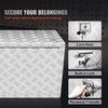 image:imageVEVOR Underbody Truck Box 301416 Pickup Storage Box Heavy Duty Aluminum Diamond Plate Tool Box with Lock and Keys Waterproof Trailer Storage Box with THandle Latch for Truck Van TrailerSilver