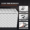 image:imageVEVOR Underbody Truck Box 301416 Pickup Storage Box Heavy Duty Aluminum Diamond Plate Tool Box with Lock and Keys Waterproof Trailer Storage Box with THandle Latch for Truck Van TrailerSilver