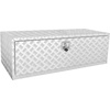 image:imageVEVOR Underbody Truck Box 301416 Pickup Storage Box Heavy Duty Aluminum Diamond Plate Tool Box with Lock and Keys Waterproof Trailer Storage Box with THandle Latch for Truck Van TrailerSilver