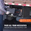 image:imageVEVOR Underbody Truck Box 301416 Pickup Storage Box Heavy Duty Aluminum Diamond Plate Tool Box with Lock and Keys Waterproof Trailer Storage Box with THandle Latch for Truck Van TrailerBlack