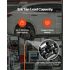 image:imageVEVOR Underhoist Support Stand 34 Ton 1653 lbs Capacity Under Hoist Jack Stand with Two Wheels Lifting from 5197 to 80 Bearing Mounted Spin Handle Foot Pedal Support Vehicle Components