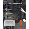 image:imageVEVOR Underhoist Support Stand 34 Ton 1653 lbs Capacity Under Hoist Jack Stand with Two Wheels Lifting from 5197 to 80 Bearing Mounted Spin Handle Foot Pedal Support Vehicle Components