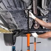 image:imageVEVOR Underhoist Support Stand 34 Ton 1653 lbs Capacity Under Hoist Jack Stand with Two Wheels Lifting from 5197 to 80 Bearing Mounted Spin Handle Foot Pedal Support Vehicle Components