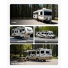 image:imageVEVOR Universal RV Stabilizer RV Bumper Stabilizer for Trailers Campers Fifth Wheel Compact Foldable Design for Easy Storage Adjustable Height from 12 inch to 28 inch Reduces RV Wobble 2PCS2 Pack