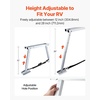 image:imageVEVOR Universal RV Stabilizer RV Bumper Stabilizer for Trailers Campers Fifth Wheel Compact Foldable Design for Easy Storage Adjustable Height from 12 inch to 28 inch Reduces RV Wobble 2PCS2 Pack