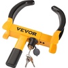 image:imageVEVOR Universal Wheel Clamp Lock 2 Pack Adjustable AntiTheft Tire Lock HeavyDuty Steel for ATV SUV Car Golf Cart Boats Motorcycles with 6 Keys