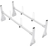 image:imageVEVOR Van Roof Ladder Racks  59 Adjustable HeavyDuty Steel Racks 600 lbs Capacity for Chevrolet Express 1500 2500 3500Ford E150 E250 E350GMC Savana 2 Bars2 Bars