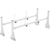 image:imageVEVOR Van Roof Ladder Racks  59 Adjustable HeavyDuty Steel Racks 600 lbs Capacity for Chevrolet Express 1500 2500 3500Ford E150 E250 E350GMC Savana 2 Bars2 Bars
