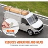 image:imageVEVOR Van Roof Ladder Racks  59 Adjustable HeavyDuty Steel Racks 600 lbs Capacity for Chevrolet Express 1500 2500 3500Ford E150 E250 E350GMC Savana 2 Bars2 Bars