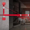 image:imageVEVOR Wall Mount Jib Crane 1320 lbs Max Load Capacity Electric Scaffolding Lift Electric Hoist Holder Swing Arm with Pole Steel Hoist Frame 180 Swivel Scaffold Lifting Arm for Electric Hoist330660 LBS
