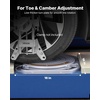 image:imageVEVOR Wheel Alignment Turn Plates 4Ton Capacity Brass Dial Measurements 360 Rotating Turntable Wheel Alignment Tool with Transition Bridge amp Thrust Block for Car SUV Light Truck