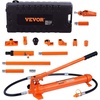 image:imageVEVOR 12 Ton Porta Power Kit Hydraulic Ram with Pump with 46 ft14 m Oil Hose Portable Hydraulic Jack with Storage Case for Automotive Garage Farm Mechanic 26455 LBS12 Ton