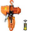 image:imageVEVOR 2 Ton Wireless Electric Chain Hoist 4400 LBS Capacity with 20 FT Lifting Height IP54 Protection Three Phase Overhead Crane with G100 Chain