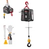 image:imageVEVOR 2in1 Electric Hoist Winch 1100 lbs Capacity 1500W Portable Power Winch Crane 25 ft Lifting Height 164 ftmin with Manual and Wired Remote Control for Factory Warehouss Garage1100lbs 25ft