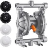image:imageVEVOR Air Operated Double Diaphragm Pump 35 GPM 1 inch Inlet amp Outlet Pneumatic Waste Oil Transfer Pump Max 114 PSI Aluminum Alloy Body AirOperated for Diesel Grease Kerosene Gasoline amp Oil38 inch 66GPM Aluminum Alloy