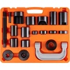 image:imageVEVOR Ball Joint Press Kit 25 pcsTool Kit CPress Ball Joint Remove and Install Tools for Most 2WD and 4WD Cars Heavy Duty Ball Joint Repair Kit for Automotive Repairing21 PCS