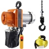 image:imageVEVOR Electric Chain Hoist 2200 lbs1 ton Capacity 10 ft Lifting Height 10 ftmin Speed 120V Single Phase Overhead Crane with G100 Chain 10 ft Wired Remote Control for Garage Shop Hotel Home2200 lbs 10 ft Lifting Height