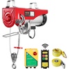 image:imageVEVOR Electric Hoist with Remote Control 1320LBS Electric Winch 110V Electric Hoist with 14ft Wired Control for Lifting in Factories Warehouses Construction Site Attic2200lbs Wireless