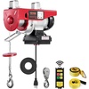image:imageVEVOR Electric Hoist with Wireless Remote Control 110v 440lbs Electric Hoist with Remote Control 40ft20ft Lifting Height Motor for Garage Warehouse Factory440lbs
