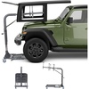 image:imageVEVOR Hard Top Remover Lift 220 lbs Foldable Jeep Hardtop Removal and Storage System Easy OnePerson Operation Adjustable Height for Jeep Wrangler YJ TJ JK JL 4XE Ford Bronco 4 Door amp 6 GenPortable